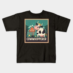 Cow whisperer Cow Kids T-Shirt